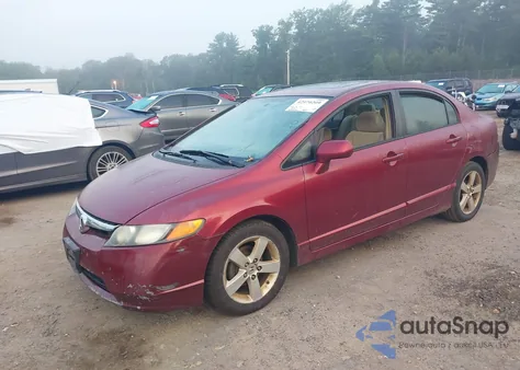2008 Honda Civic Ex from USA, damaged, VIN 1HGFA16818L048449